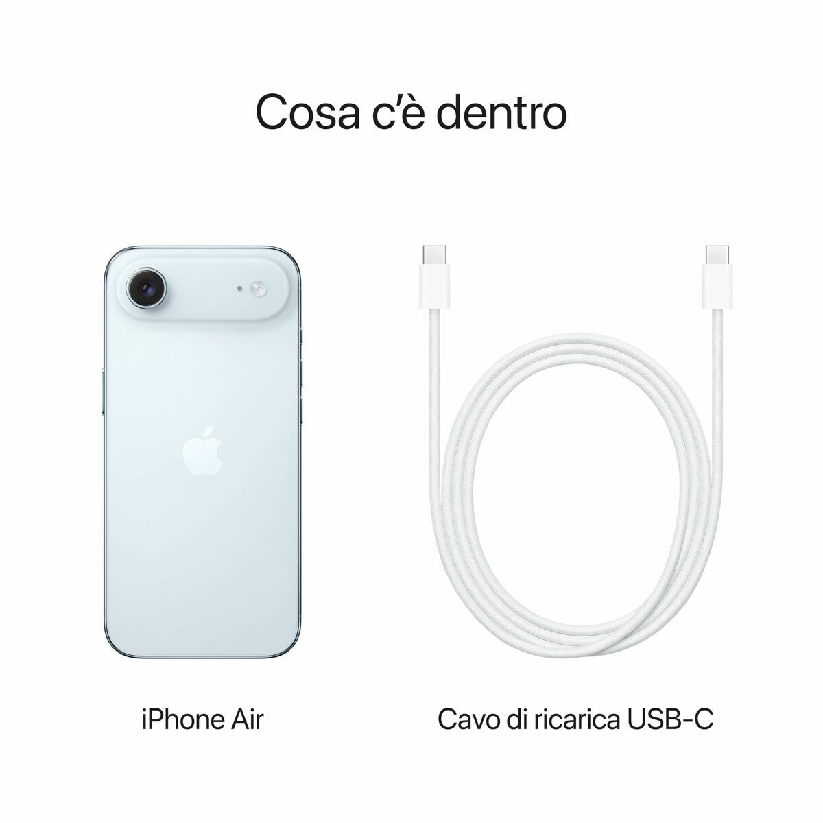 Smartphone Apple iPhone 17 Air Octa Core 12 GB RAM 256 GB Blue 6,5"