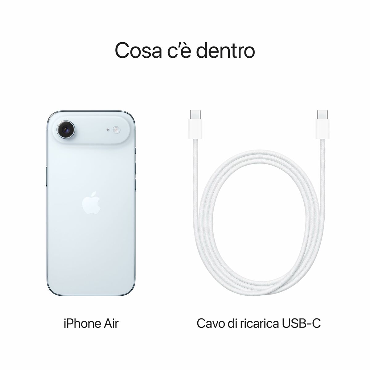 Smartphone Apple iPhone 17 Air Octa Core 12 GB RAM 256 GB Blue 6,5"