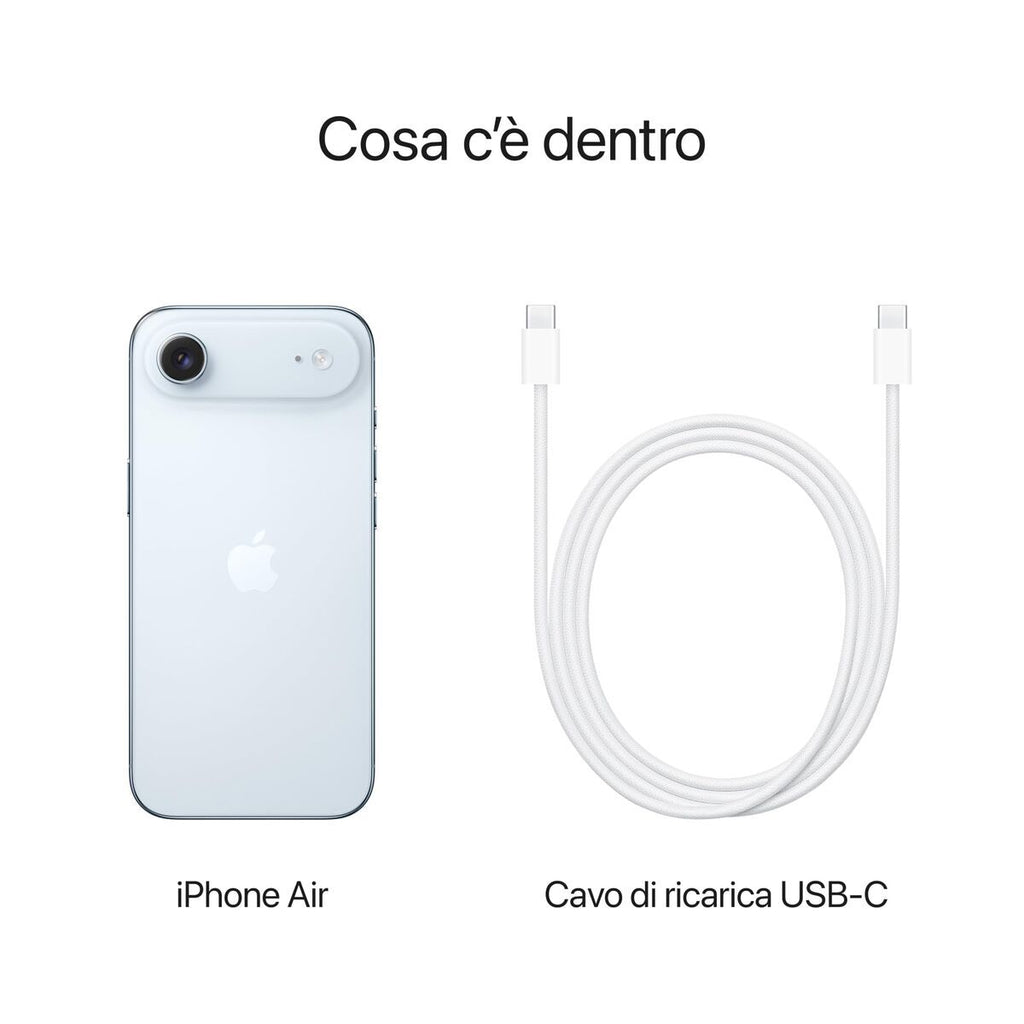 Smartphone Apple iPhone 17 Air Octa Core 12 GB RAM 1 TB Blue 6,5"