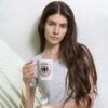 White glossy mug – Bild 4