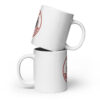 White glossy mug – Bild 3